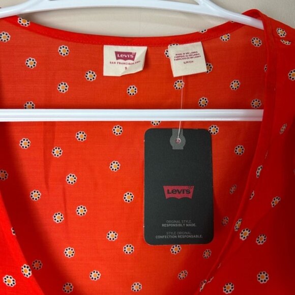Levi’s Fawn Tie Blouse - Picture 5 of 9